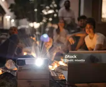 Outdoor Movie Night Under the Stars